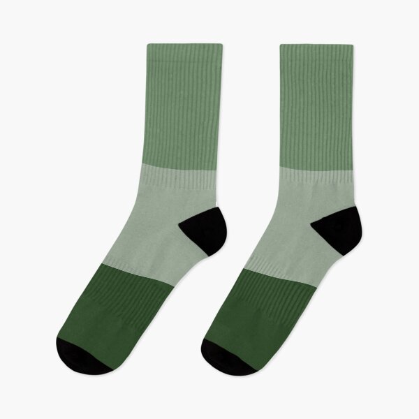 Item preview, Minimalist Three Tone Sage and Deep Forest Green Color Block designed and sold by pluielegere.
