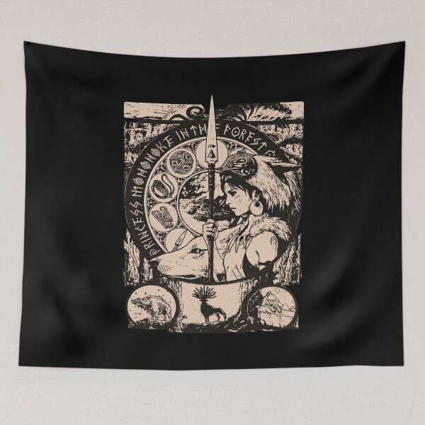 Item preview, Forest Spirit Nature Anime Vintage  designed and sold by MariaSkin27632.