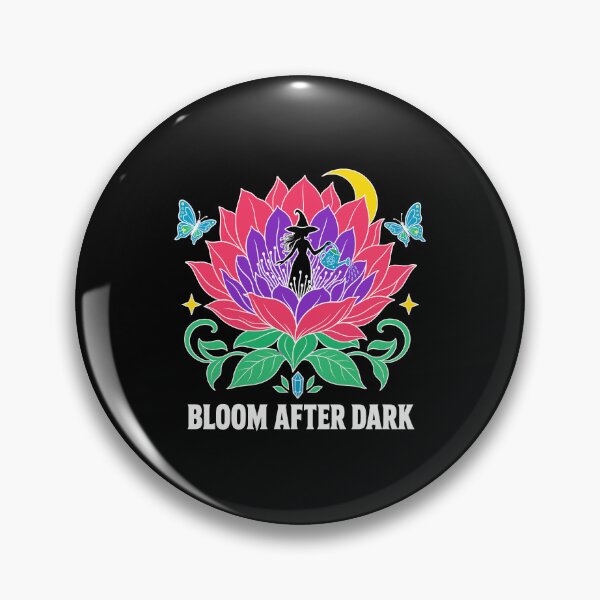 Item preview, Dark Halloween Botanical | Bloom After Dark Witch Garden designed and sold by Uglyandcute.