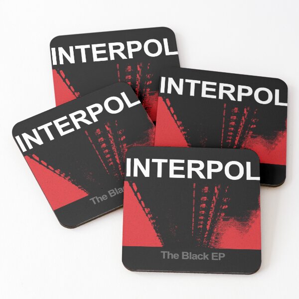 Item preview, Interpol The Black EP designed and sold by rezaumire.