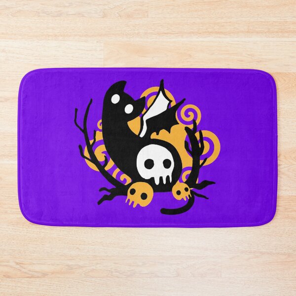 Item preview, Vampire black skull cat halloween logo designed and sold by Konopikyu.