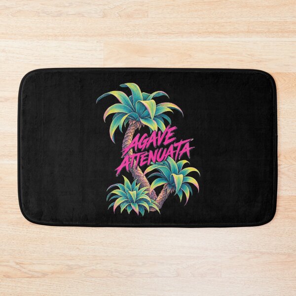 Item preview, 90s Faux Rock Band Design, Agave Attenuata Plant Graphic, Succulent Lovers Gift, Rocker plant lover, Hair Metal style designed and sold by SpookyShadesLab.
