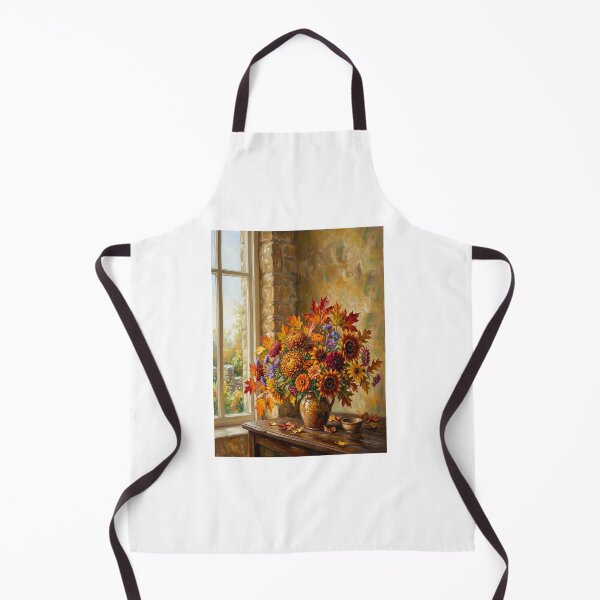 Item preview, Autumn Splendor Floral Bouquet Still Life Oil Painting designed and sold by LemuelTshopz.