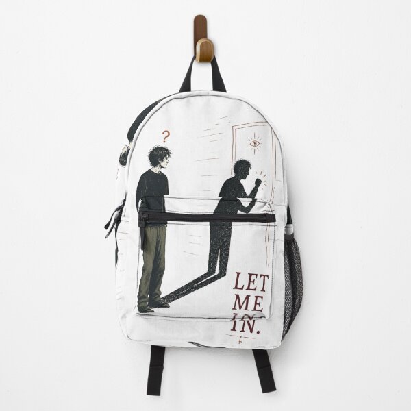 Item preview, Let Me In – Surreal Shadow Door Halloween designed and sold by CalmDownZone ⭐️⭐️⭐️⭐️⭐️.
