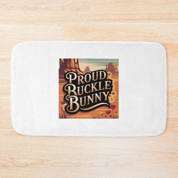 Item preview, Vintage Western Cowgirl Retro Rodeo Style Aesthetic Proud Buckle Bunny Country Girl Graphic | ⭐⭐⭐⭐⭐ designed and sold by AKIBAJARA.