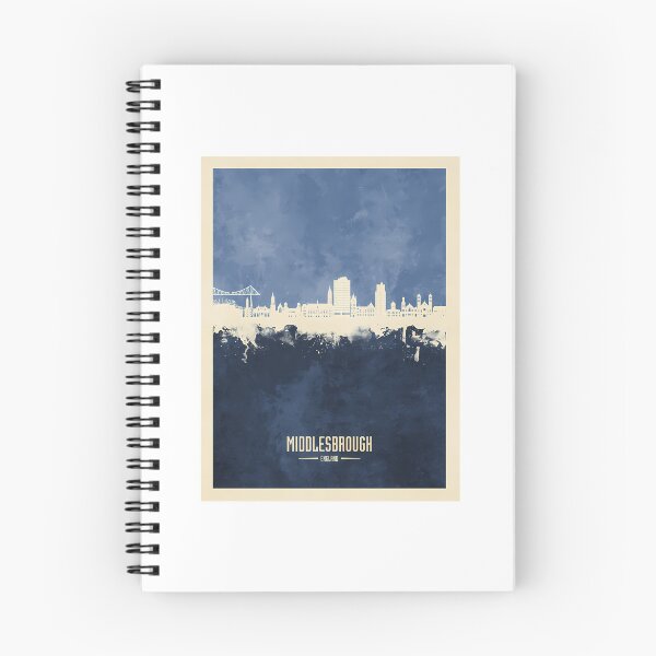 Item preview, Middlesbrough England Skyline designed and sold by ParadiseByArt.