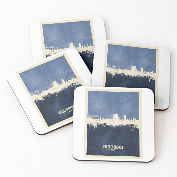 Item preview, Middlesbrough England Skyline designed and sold by ParadiseByArt.