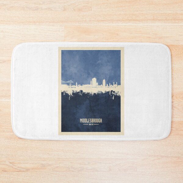 Item preview, Middlesbrough England Skyline designed and sold by ParadiseByArt.