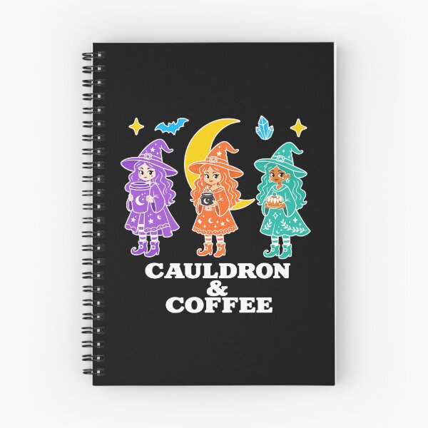Item preview, Halloween Witch Coffee Coven | Cauldron and Coffee designed and sold by Uglyandcute.