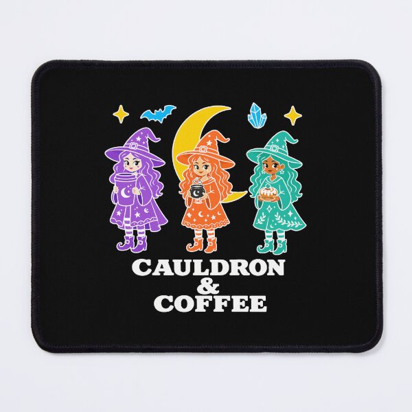 Item preview, Halloween Witch Coffee Coven | Cauldron and Coffee designed and sold by Uglyandcute.