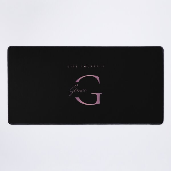 Item preview, Give Yourself Grace Pink Typography Design designed and sold by RenetteWickStudio.