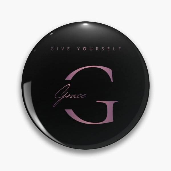 Item preview, Give Yourself Grace Pink Typography Design designed and sold by RenetteWickStudio.