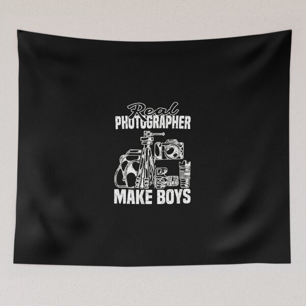 Item preview, Real Photographer Make Boys Camera Gear Graphic designed and sold by ballyyksjod.