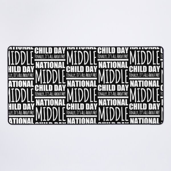Item preview, National Middle Child Day designed and sold by SilverlakeLove.