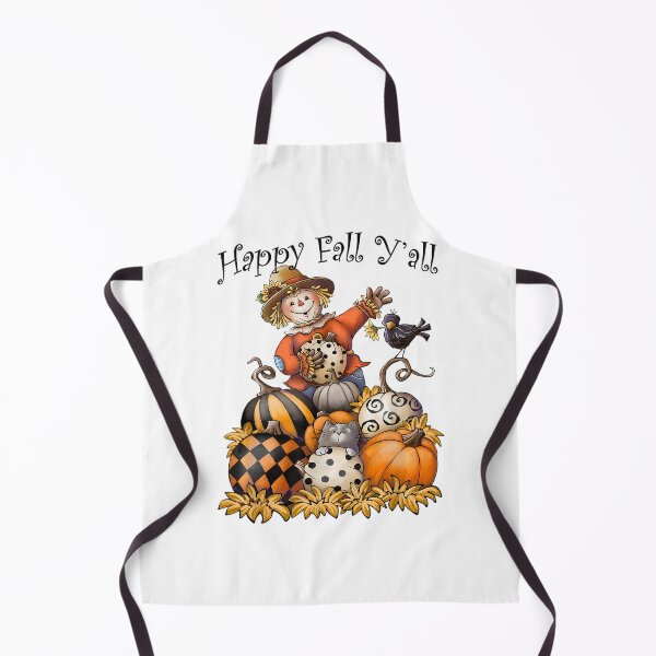 Item preview, Scarecrow Happy Fall Y'all designed and sold by mahdilahlo.