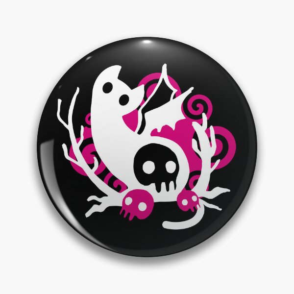 Item preview, Vampire white skull cat halloween logo designed and sold by Konopikyu.