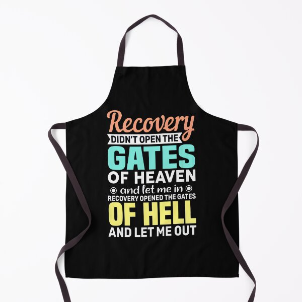 Item preview, Recovery Gates Heaven Hell Quote Slogan designed and sold by banezhobeers.