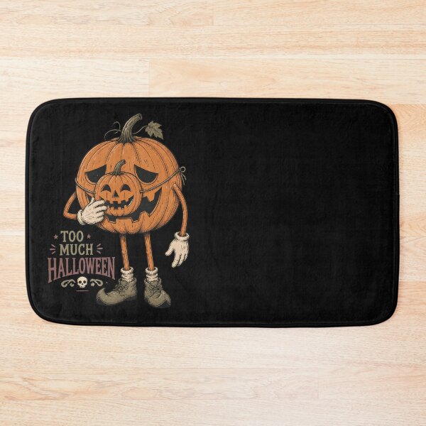 Item preview, Too Much Halloween – Pumpkin Mask Dark Humor designed and sold by CalmDownZone ⭐️⭐️⭐️⭐️⭐️.