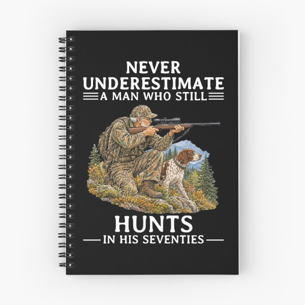 Item preview, Never Underestimate an Old Man Who Still Hunts in His Seventies designed and sold by LounisArt.