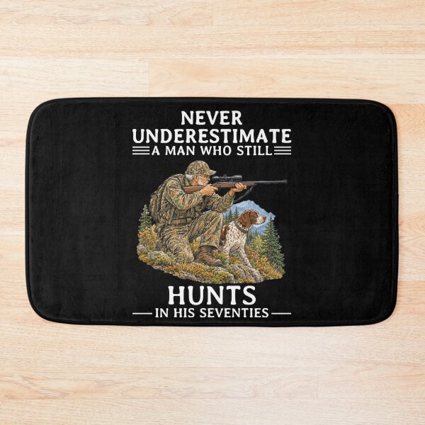 Item preview, Never Underestimate an Old Man Who Still Hunts in His Seventies designed and sold by LounisArt.
