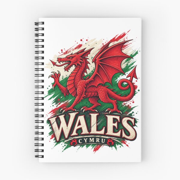 Item preview, Wales Red Dragon Heritage Art designed and sold by Larkfound Studio.