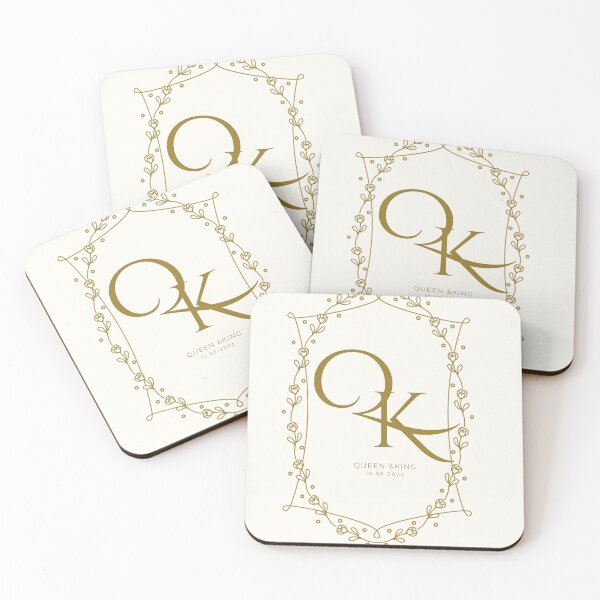 Item preview, wedding monogram logo design designed and sold by Erlynpicones.
