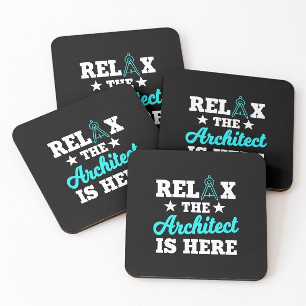 Item preview, Relax The Architect Is Here Funny Design designed and sold by ballyyksjod.