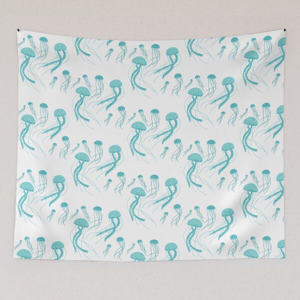 Item preview, Enjambre de medusas bioluminiscentes designed and sold by RebelNatures.