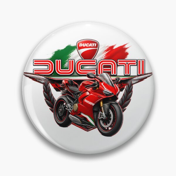 Item preview, Retro Italian Motorcycle Racing Emblem - Vintage Red Superbike Speed Logo | Perfect Gift For You And Friends designed and sold by MGOE.