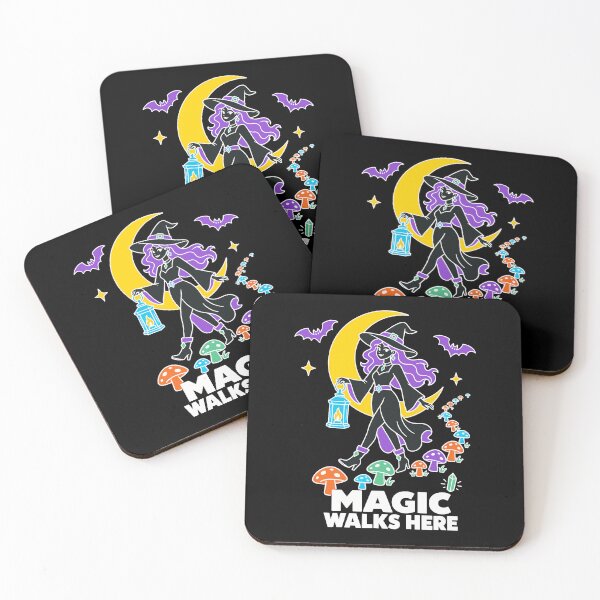 Item preview, Halloween Witch Night Walk | Magic Walks Here Moonlight designed and sold by Uglyandcute.