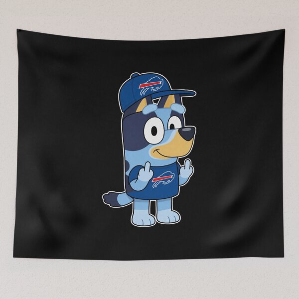 Item preview, Bluey Buffalo Bills Cute dog designed and sold by Polarfxdminded.