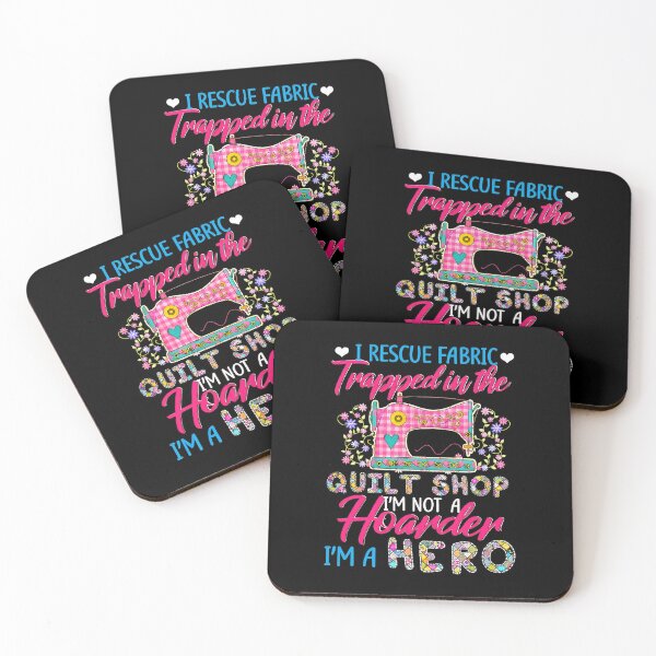 Item preview, Rescue Fabric Quilt Shop Not Hoarder Hero Sewing designed and sold by banezhobeers.