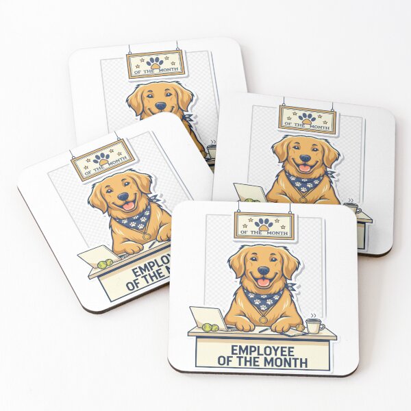 Item preview, Employee Of The Month designed and sold by ClaussShop.