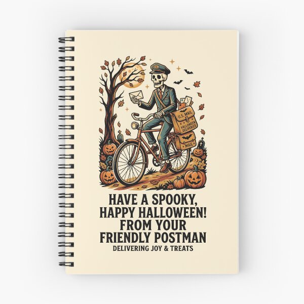 Item preview, Your friendly postman - Delivering joy & treats - Halloween for postman designed and sold by ParadoxParadox.