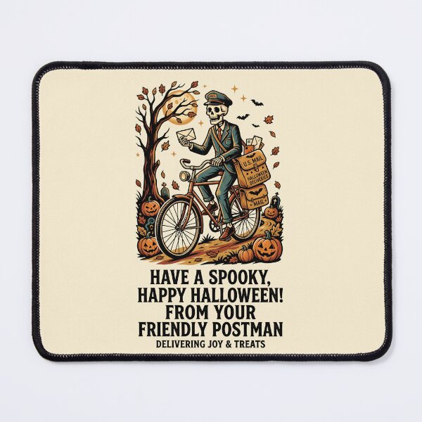 Item preview, Your friendly postman - Delivering joy & treats - Halloween for postman designed and sold by ParadoxParadox.