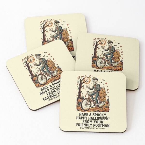 Item preview, Your friendly postman - Delivering joy & treats - Halloween for postman designed and sold by ParadoxParadox.