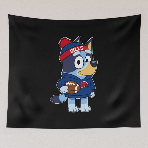 Item preview, Bluey Buffalo Bills Red designed and sold by Polarfxdminded.