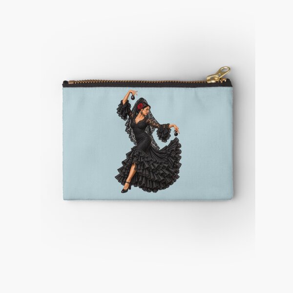 Item preview, Elegant Flamenco dancer with Castanets designed and sold by CzipipitoStudio.