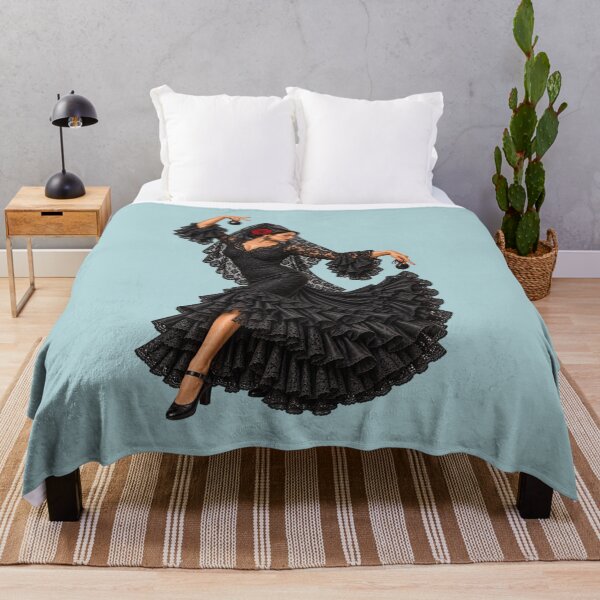 Item preview, Elegant Flamenco dancer with Castanets designed and sold by CzipipitoStudio.