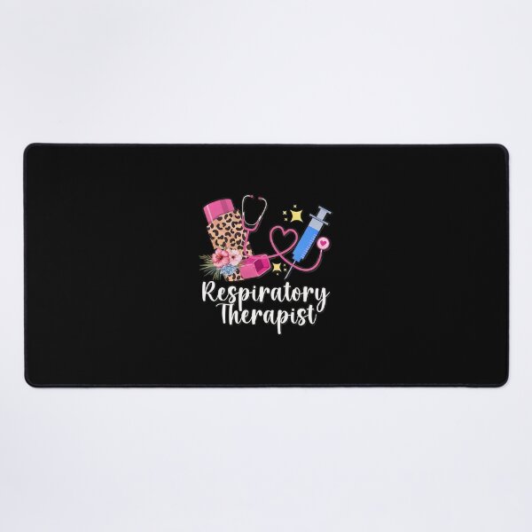 Item preview, Respiratory Therapist Medical Symbols Cute Leopard Print designed and sold by urbanywjscaggs.