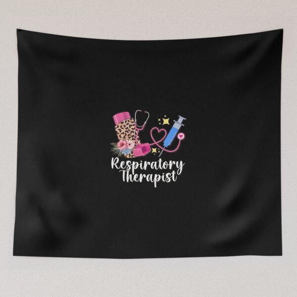 Item preview, Respiratory Therapist Medical Symbols Cute Leopard Print designed and sold by urbanywjscaggs.