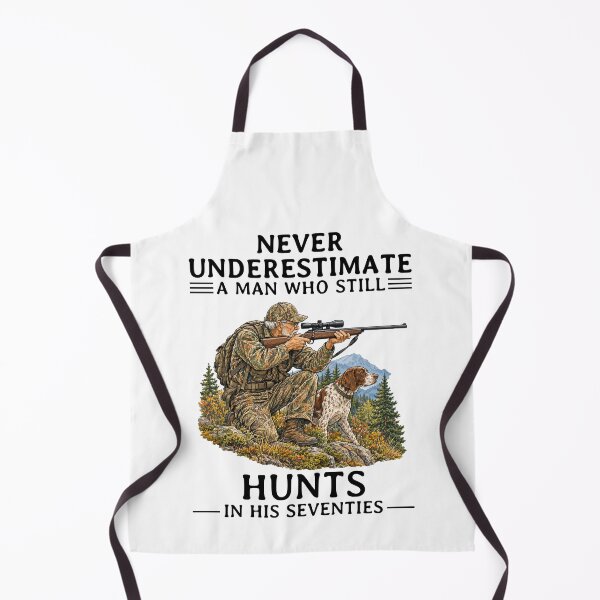 Item preview, Never Underestimate an Old Man Who Still Hunts in His Seventies designed and sold by LounisArt.