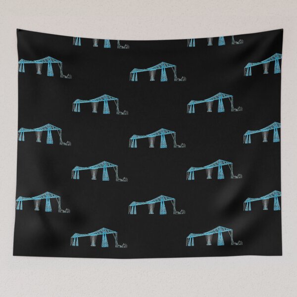 Item preview, Middlesbrough Transporter Bridge designed and sold by ParadiseByArt.