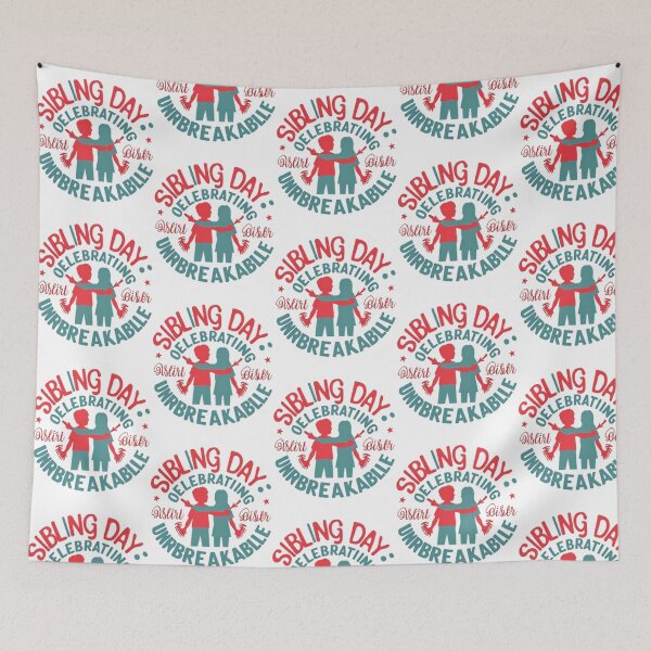 Item preview, National Sibling Day designed and sold by SilverlakeLove.