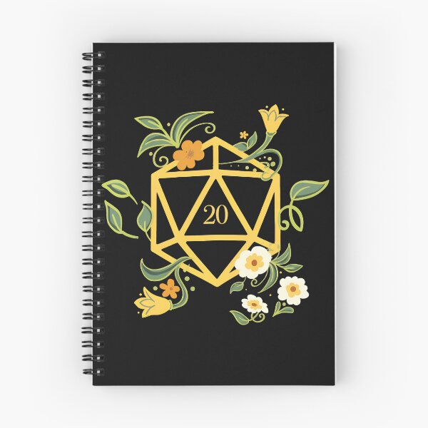 Item preview, Floral D20 Nature Dice  designed and sold by DIANRHOLTZER.