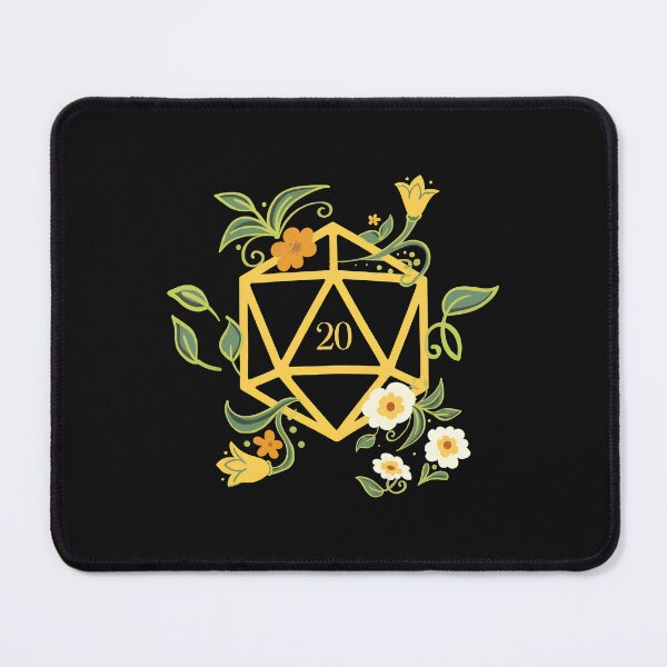 Item preview, Floral D20 Nature Dice  designed and sold by DIANRHOLTZER.