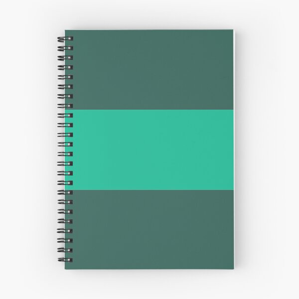 Item preview, Minimalist Three Tone Teal and Deep Forest Green Color Block designed and sold by pluielegere.
