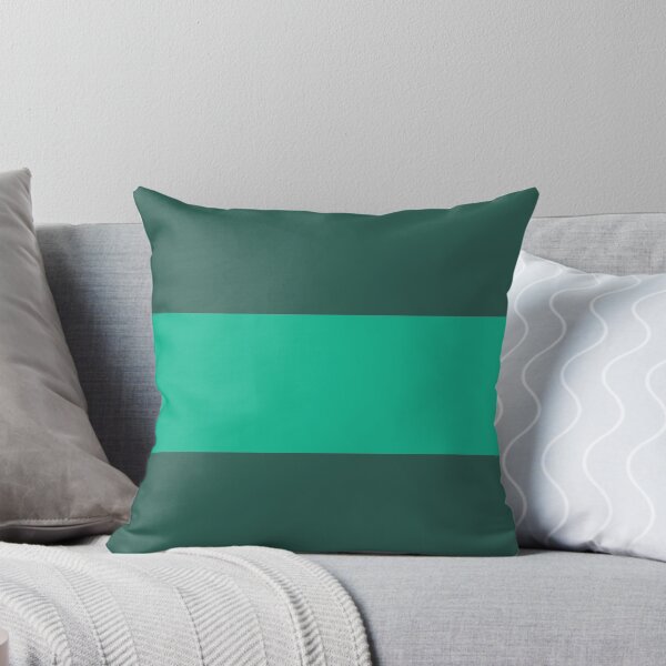 Item preview, Minimalist Three Tone Teal and Deep Forest Green Color Block designed and sold by pluielegere.
