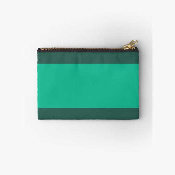 Item preview, Minimalist Three Tone Teal and Deep Forest Green Color Block designed and sold by pluielegere.