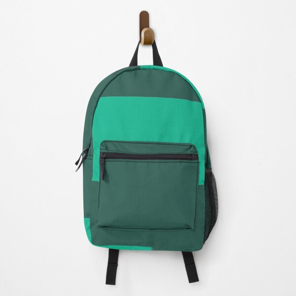 Item preview, Minimalist Three Tone Teal and Deep Forest Green Color Block designed and sold by pluielegere.
